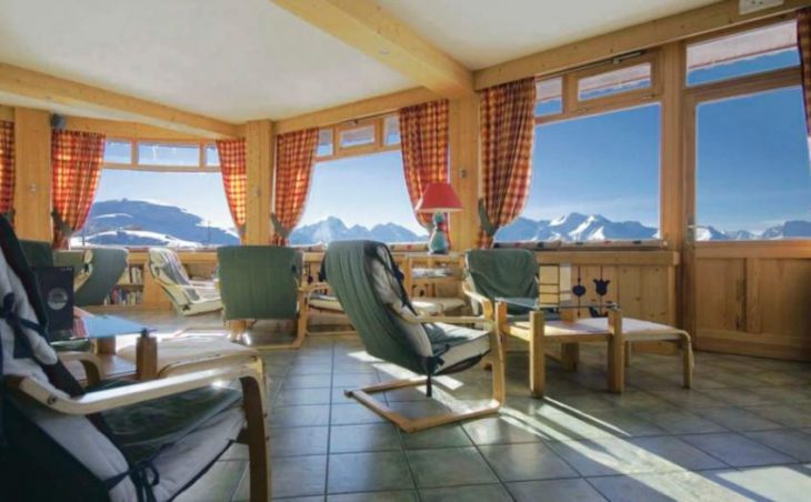 Hotel le Castillan, Alpe d'Huez, Lounge with View